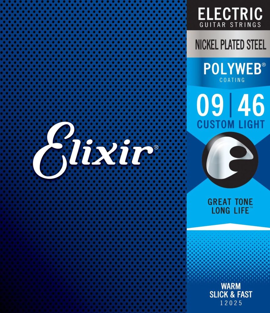 Elixir Cuerdas para guitarra eléctrica Strings con recubrimiento POLYWEB