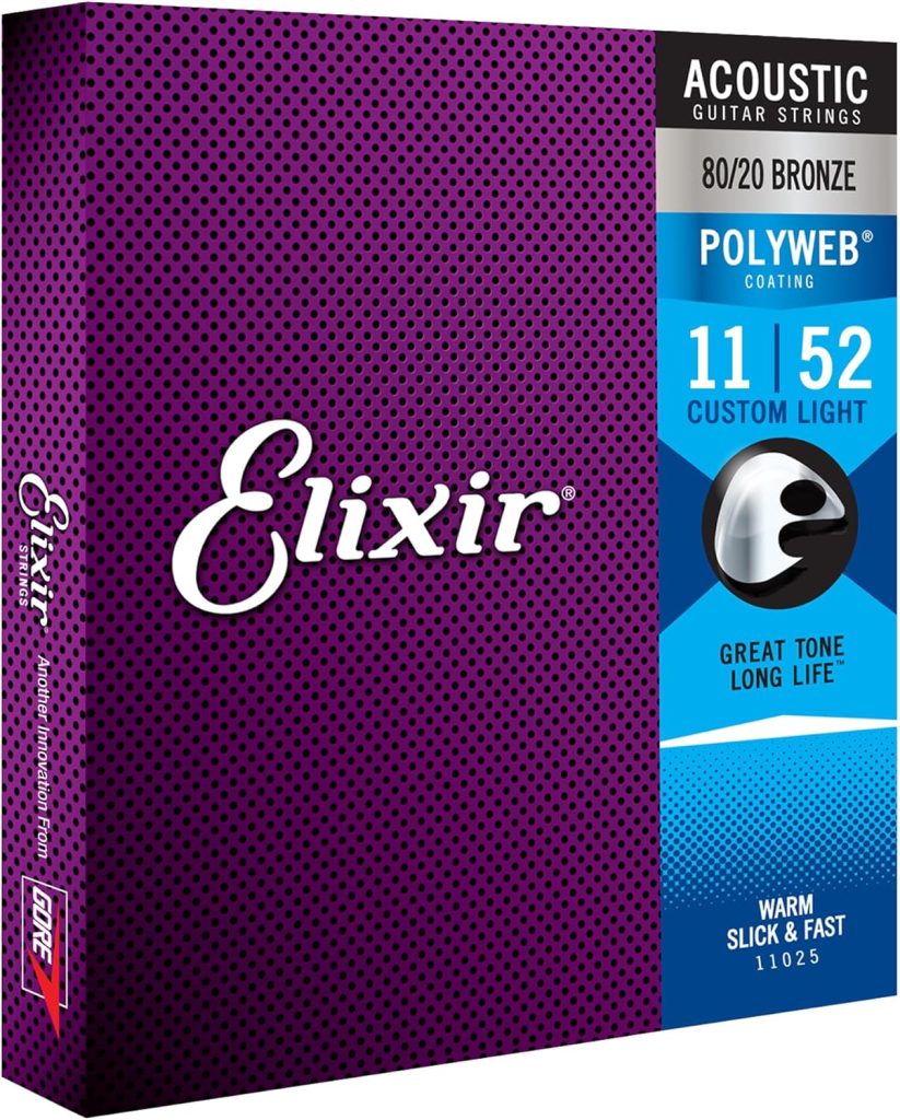 Elixir Polyweb Acoustic Guitar Strings
