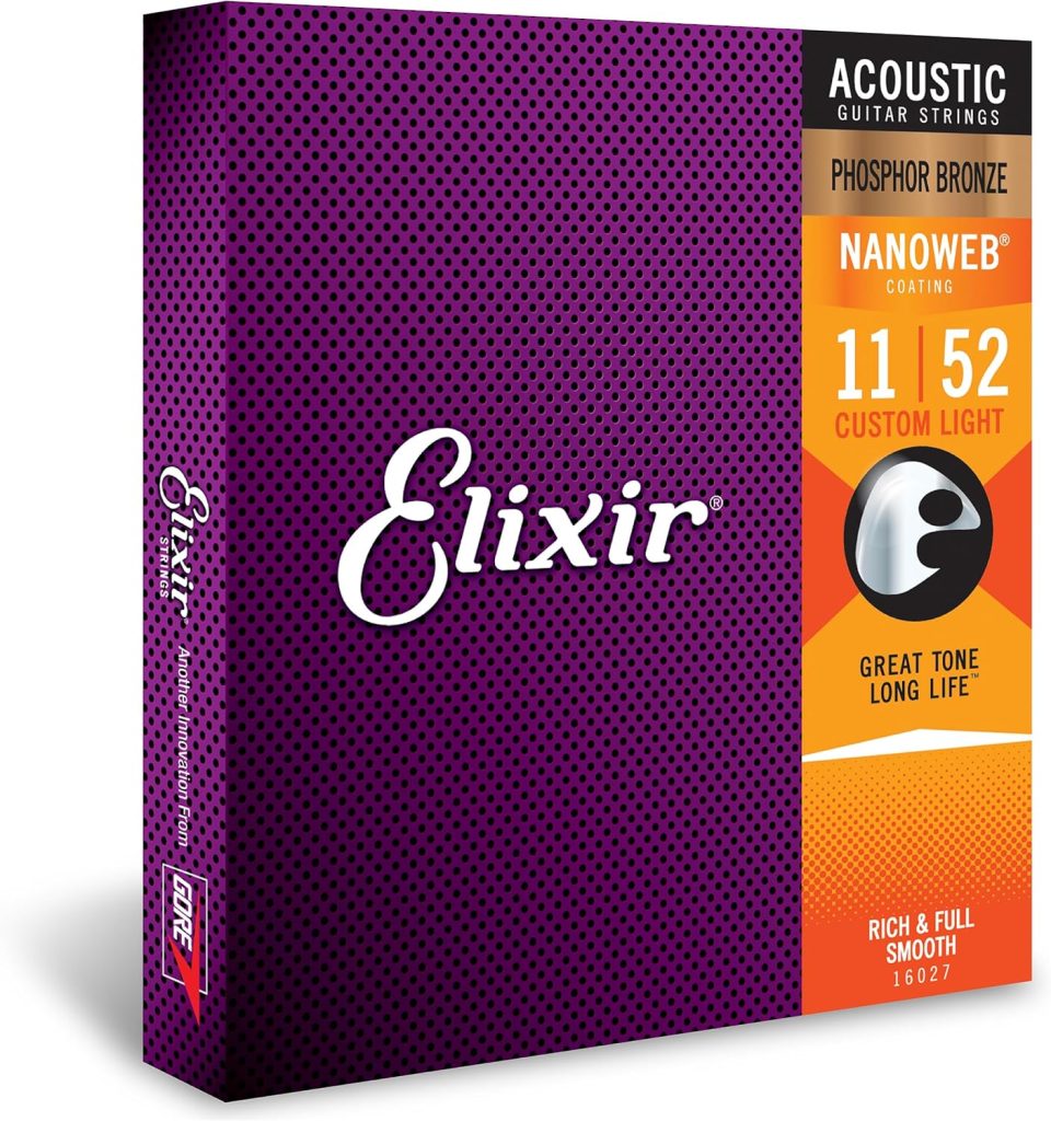 Elixir Nanoweb Custom Light 